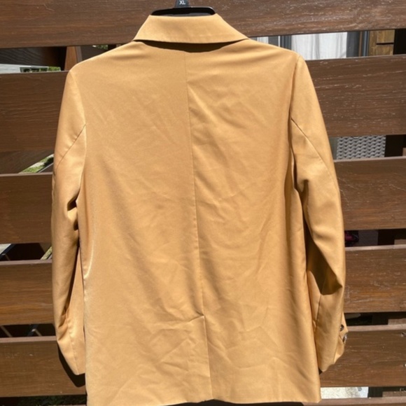 Lulus Oversized Blazer Camel Size Small - Picture 4 of 4